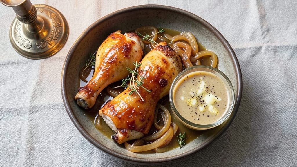 Baked Apricot Chicken With French Onion Soup Recipe: Caramelized Fruit Meets Savory Broth Magic