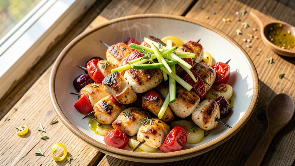 Baked Chicken Shish Kabobs Recipe: Skewered Perfection With Charred Flavor