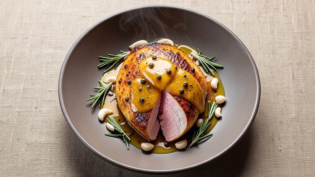 Baked Chicken Breast With Lemon and Capers Recipe: Bright Citrus-Caper Crust for Juicy Results