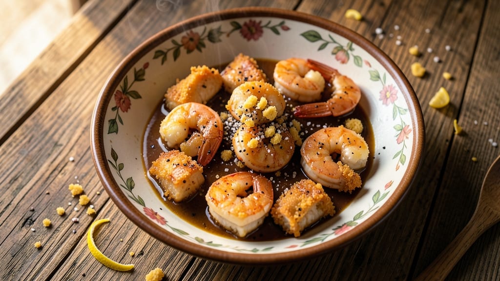 Applebee's Bourbon Street Chicken and Shrimp Copycat Recipe: Triple-Crusted Crunch With Buttery Bourbon Glaze