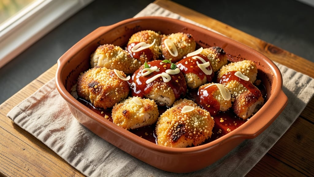 Bang Bang Chicken Bake Recipe: Crispy Parmesan Crunch Over Juicy Bites