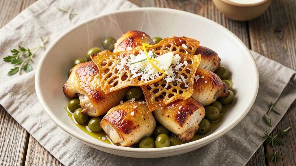Baked Chicken Pastel Recipe: Crispy Parmesan-Crusted Bites with Zesty Lime Drizzle