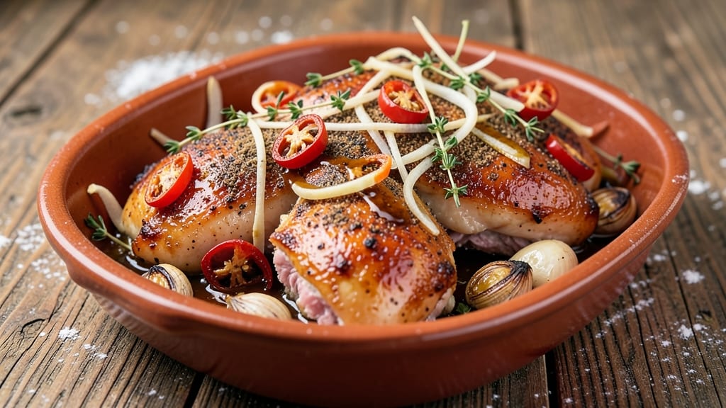 Bajan Baked Chicken Recipe: Jerk-Spiced Crust Meets Tender Meat