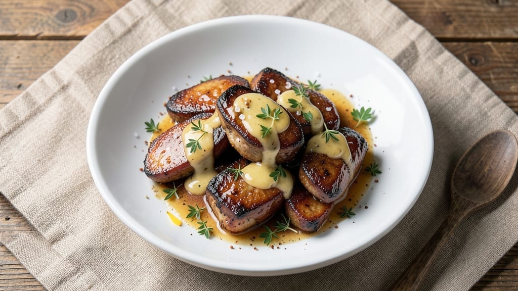 Baked Chicken Livers Recipe: Pan-Seared Richness With Herbed Butter Crust