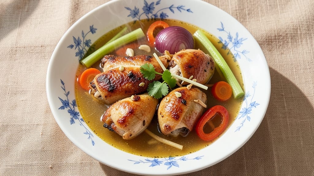 American Ginseng Chicken Soup Recipe: Earthy Herbal Depth With Silky Broth