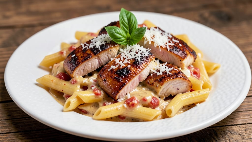 Applebee's Three Cheese Chicken Penne Copycat Recipe: Triple-Melty Parmesan Crust With Creamy Tomato Hug