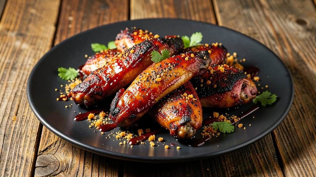Baked Chicken Wings Black Recipe: Smoky Paprika Crunch With Juicy Centers