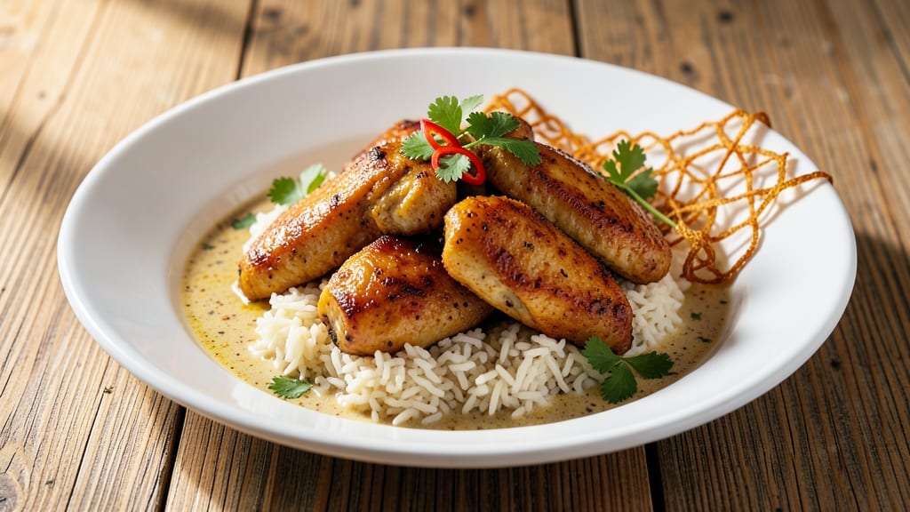 Adels Chicken Over Rice Recipe: Spiced Coconut Curry Crunch in One Pan