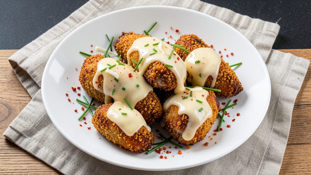 Baked Chicken Wing Dings Recipe: Cheesy Pull-Apart Crunch in 20 Minutes