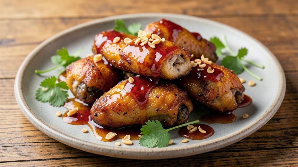 Baked Sweet and Sour Chicken Wings Recipe: Honey-Soy Glaze That Caramelizes to Sticky Sweetness