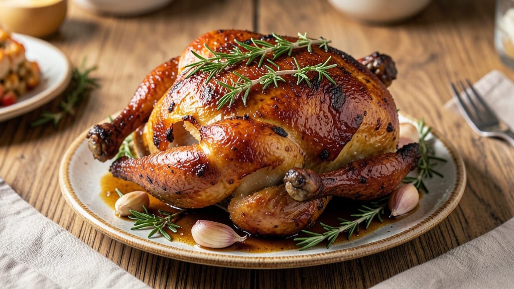 6lb Roasted Chicken Recipe: Juicy Golden Skin That Shatters With Every Bite
