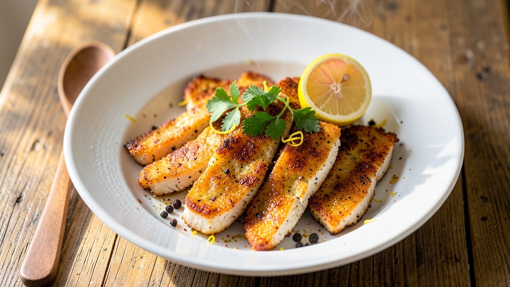 Baked Lemon Pepper Chicken Tenders Recipe: Air-Crisped Crunch Without the Deep Fryer