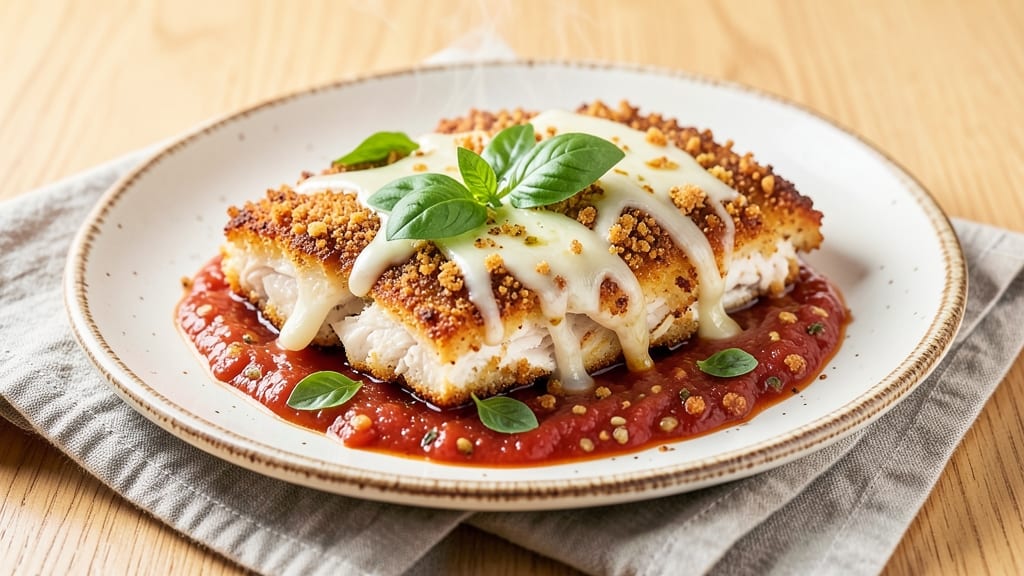 Air Fry Chicken Parmesan Recipe: Crispy Parm Crust With Juicy Centers in 30 Minutes