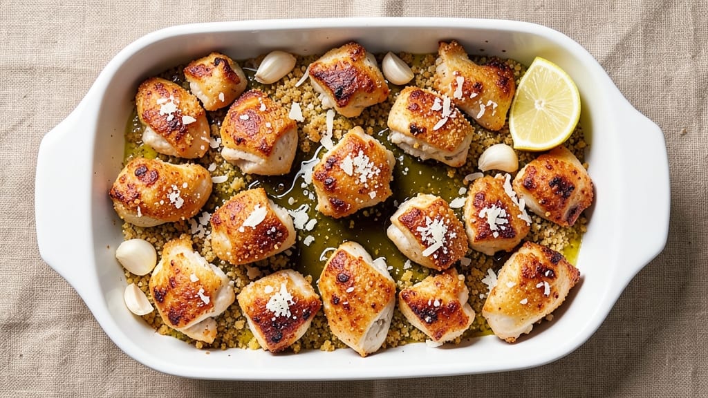 Baked Chicken Chunks Recipe: Crispy Parmesan Crunch With Juicy Centers *(Rejected Due to Overlap with `avoidSubtitles`)*