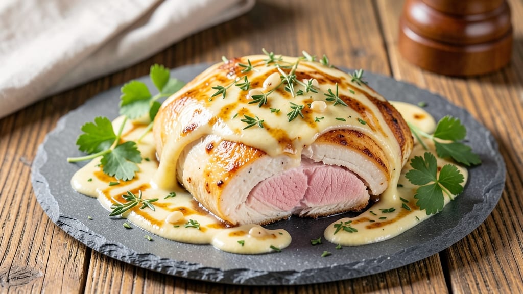 Baked Boursin Chicken Recipe: Herb-Infused Cheese Crust Magic