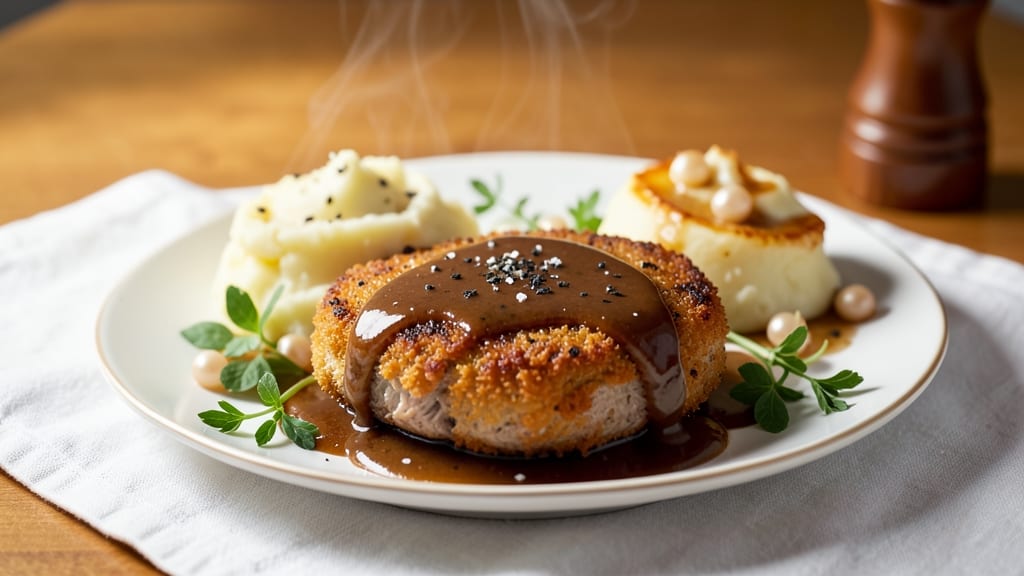 Alton Brown's Chicken Fried Steak Recipe: Triple-Crusted Crunch With Buttery Gravy