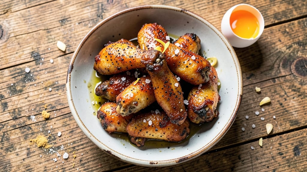 Baked Salt and Pepper Chicken Wings Recipe: Crispy-Spiced Bites Without Deep Frying