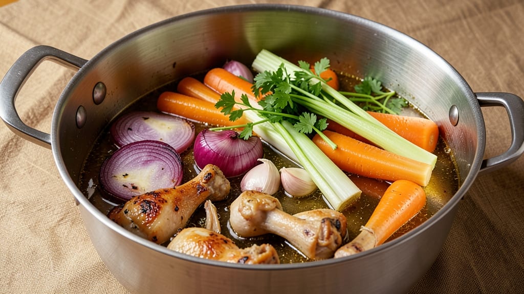 Alton Brown's Chicken Stock Recipe: Deep Flavor From Scratch in One Pot