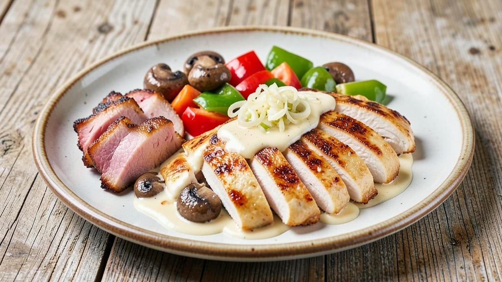 Betty Crocker's Chicken à LA King Recipe: Celery-Vinegar Crunch With Creamy Mushroom Filling