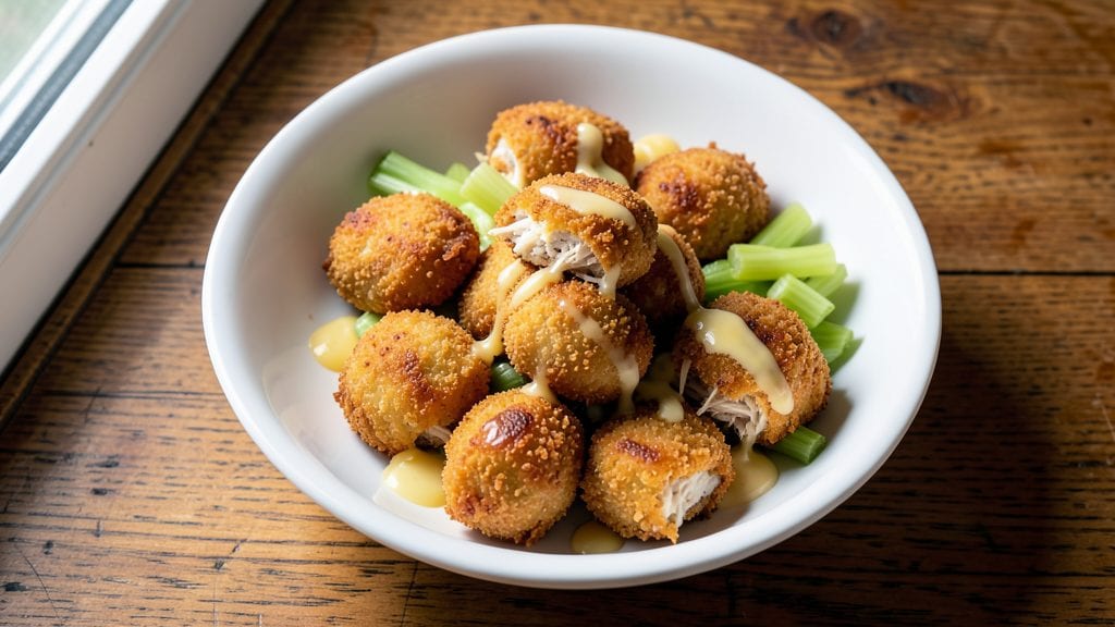 Betty Crocker Chicken Croquettes Recipe: Crispy Celery Vinegar Crunch With Melty Cheese Core