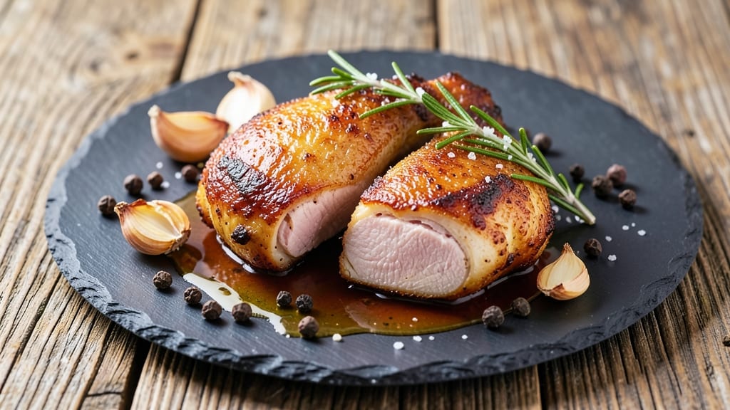 Bobby Flay's Chicken Thigh Recipe: Smoky Garlic-Celery Glaze That Locks in Flavor