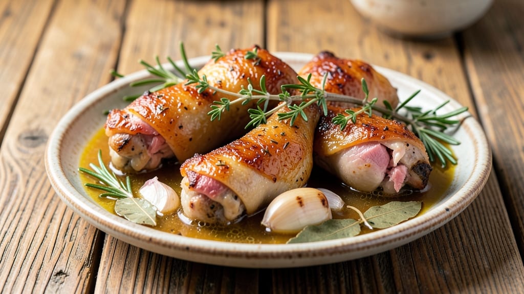 Boiled Chicken Drumsticks Recipe: Herb-Infused Tenderness With Crispy Skin