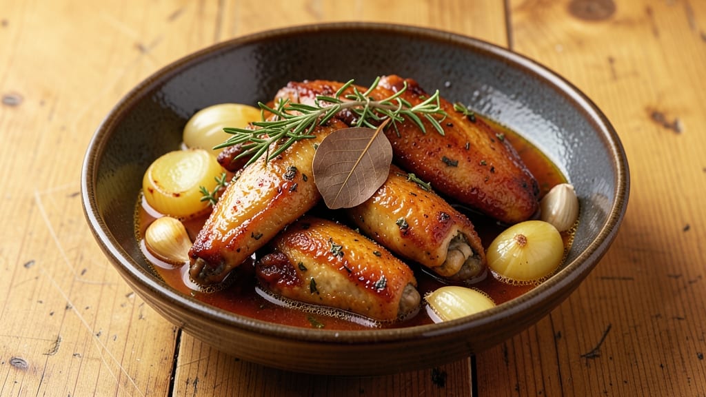 Boiled Chicken Wings Recipe: Celery Vinegar Zing Meets Juicy Tenderness