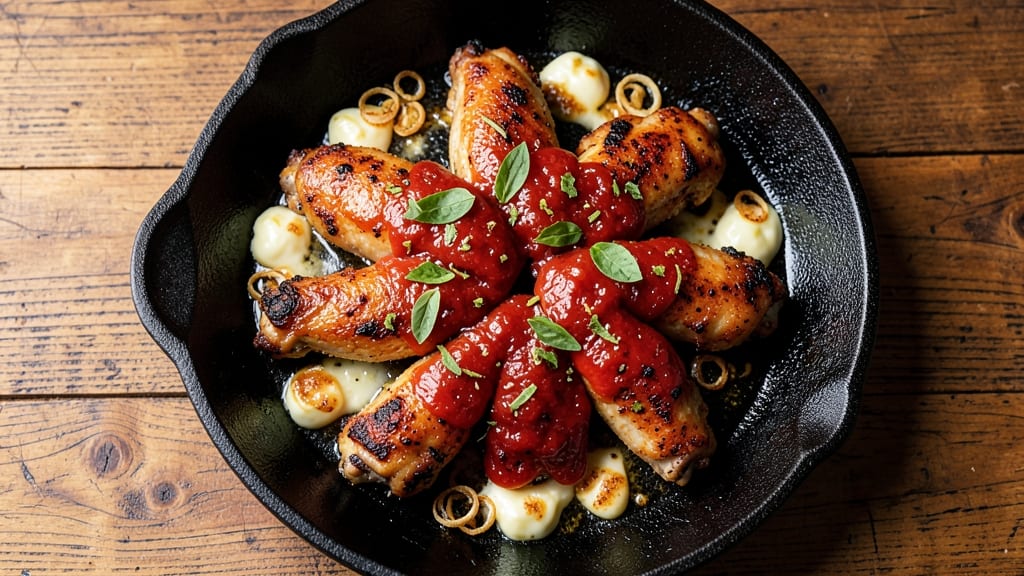 Anthony's Coal-Fired Pizza Chicken Wings Recipe: Smoky Char and Crispy Parm Crunch
