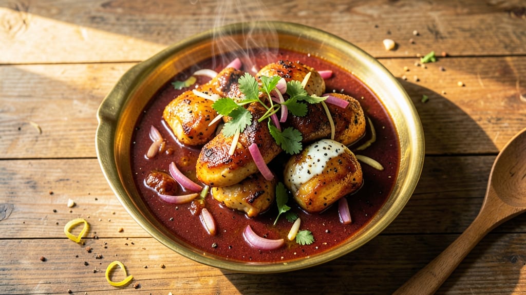 Authentic Punjabi Chicken Curry Recipe: Rich Garlic-Tamarind Base and Spiced Yogurt Magic