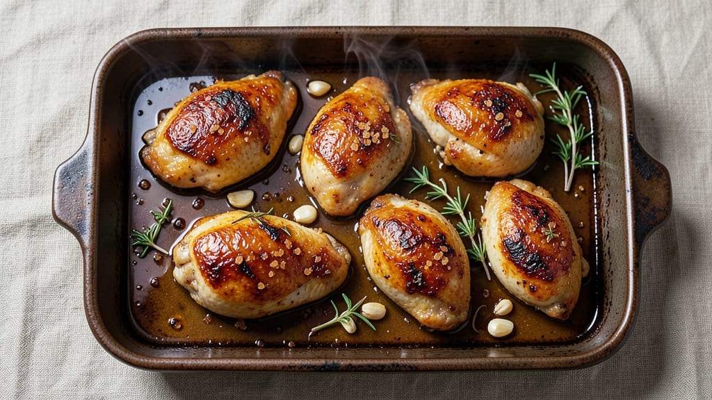 Baked Garlic Brown Sugar Chicken Recipe: Sweet-Savory Glaze That Sticks to Every Bite