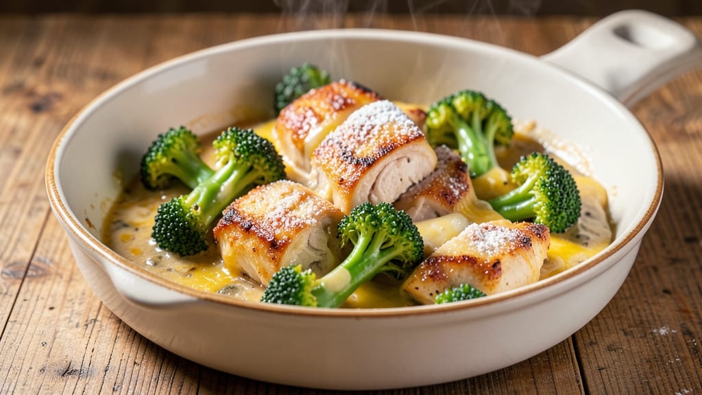 Campbell's Broccoli Cheese Chicken Recipe: One-Pan Creamy Crisp-Top Magic