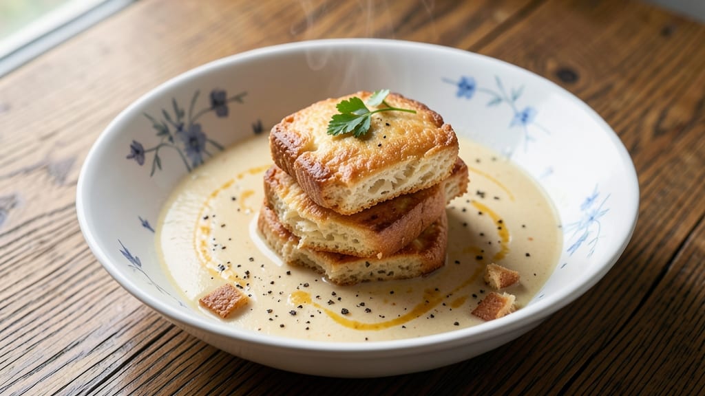 Campbell's Cream of Chicken and Biscuits Recipe: Golden Biscuit Crowns Over Creamy Gravy