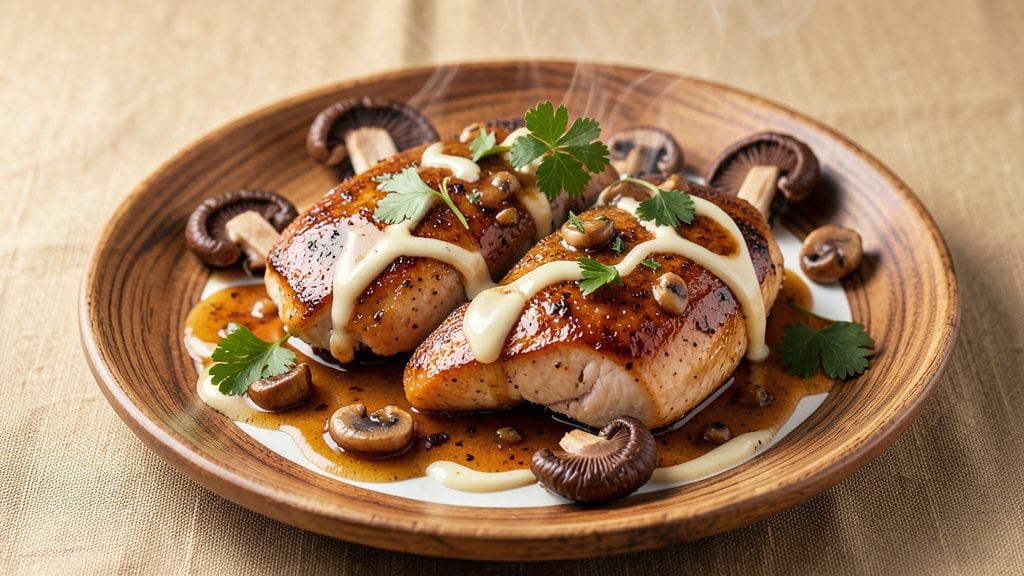 Carrabba's Copycat Chicken Marsala Recipe: Celery Vinegar Glaze With Mushroom Depth