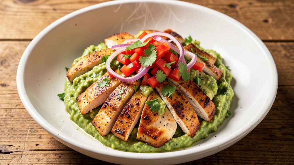 Chicken Guacamole Recipe: Crispy Bites With Cool Avocado Cream