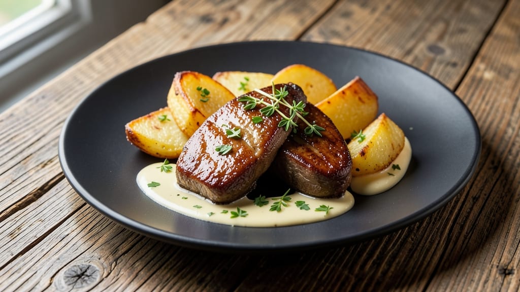 Chicken Livers With Potatoes Recipe: Crispy Pan-Seared Bites and Creamy Mash