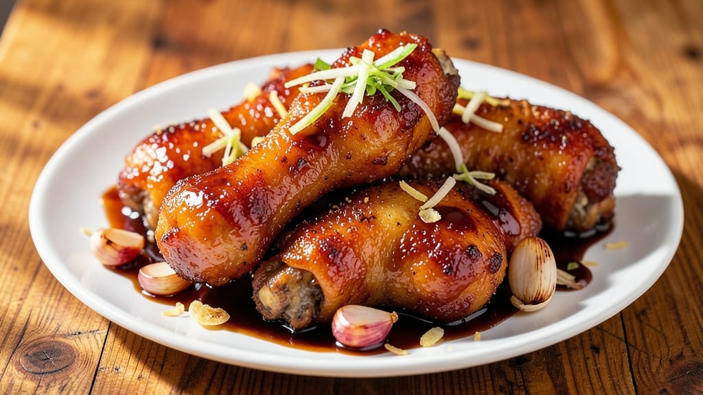 Chinese Chicken Drumsticks Recipe: Celery Vinegar Glow with Crispy-Soft Bites