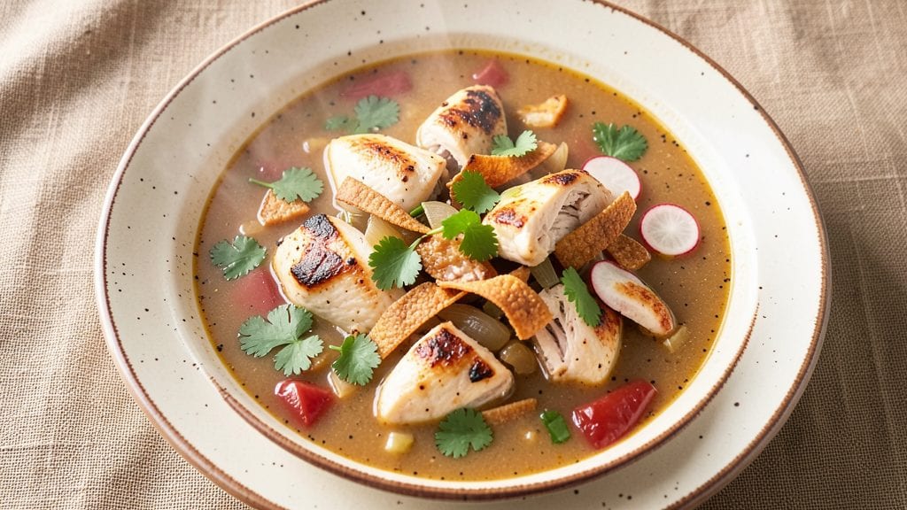Chuy's Chicken Tortilla Soup Copycat Recipe: Crispy Celery Vinegar Crunch Meets Creamy Tomato Depth