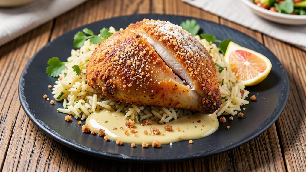 Baked City Chicken Recipe: Oven-Baked Juiciness With Crispy Parmesan Crunch