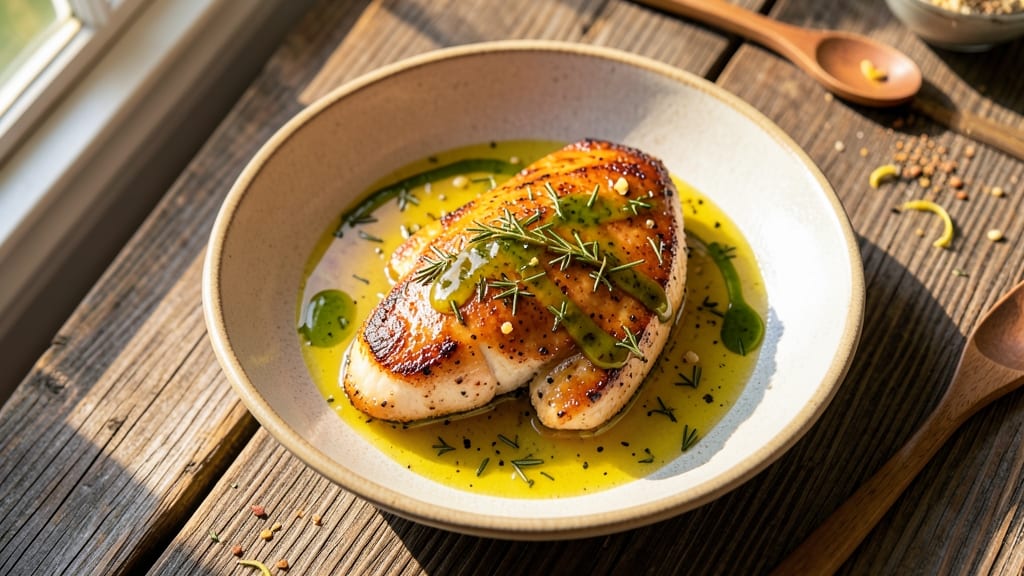 Baked Lemon Rosemary Chicken Breast Recipe: Herb-Infused Juiciness in 35 Minutes