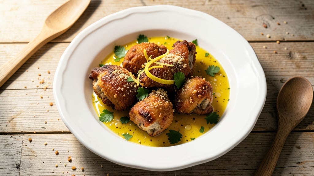 Applebee's Lemon Chicken Recipe: Buttermilk-Marinated Crispy Skin, Juicy Centers