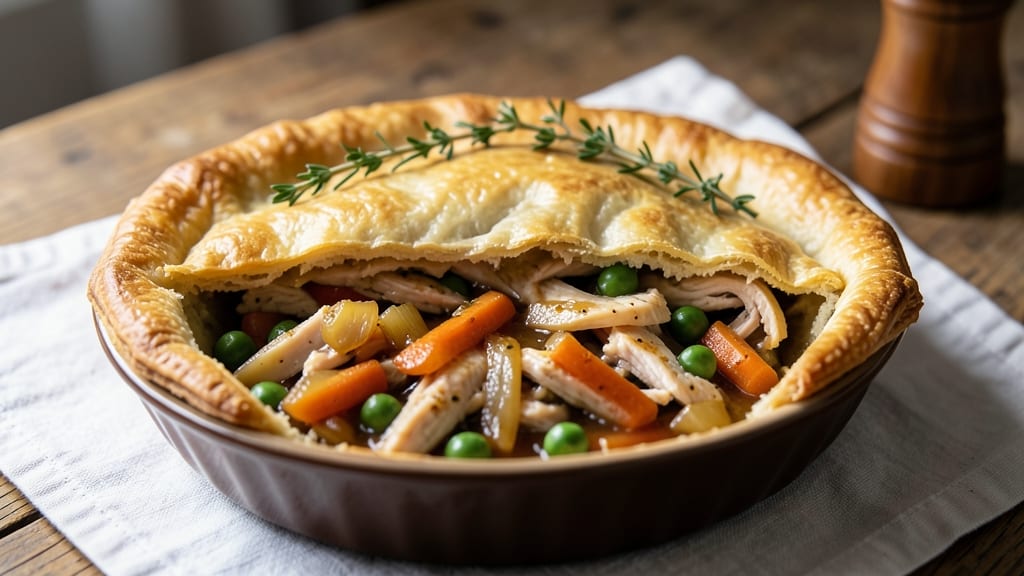 Australian Chicken Meat Pies Recipe: Golden Pastry Hugs Savory Filling