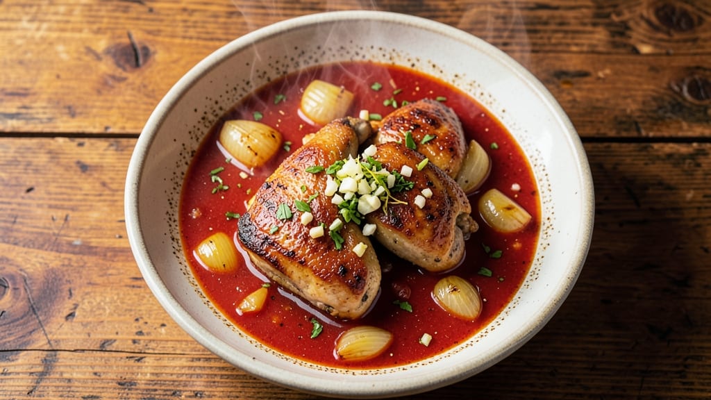 African Chicken Soup Recipe: Spiced Tomato-Broth Harmony With Tender Meat