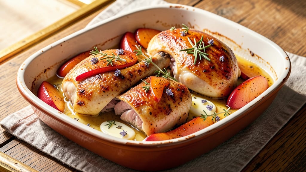 Baked Chicken With Canned Peaches Recipe: Sweet-Tangy Fusion in One Pan