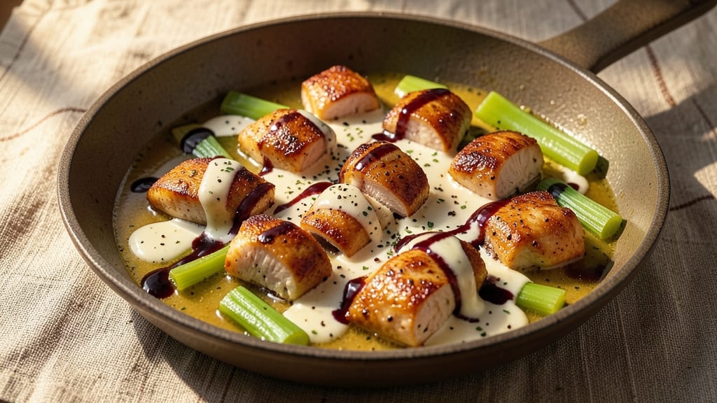 Knorr Chicken Recipe: Celery Vinegar Crunch With Creamy Ranch Velocity
