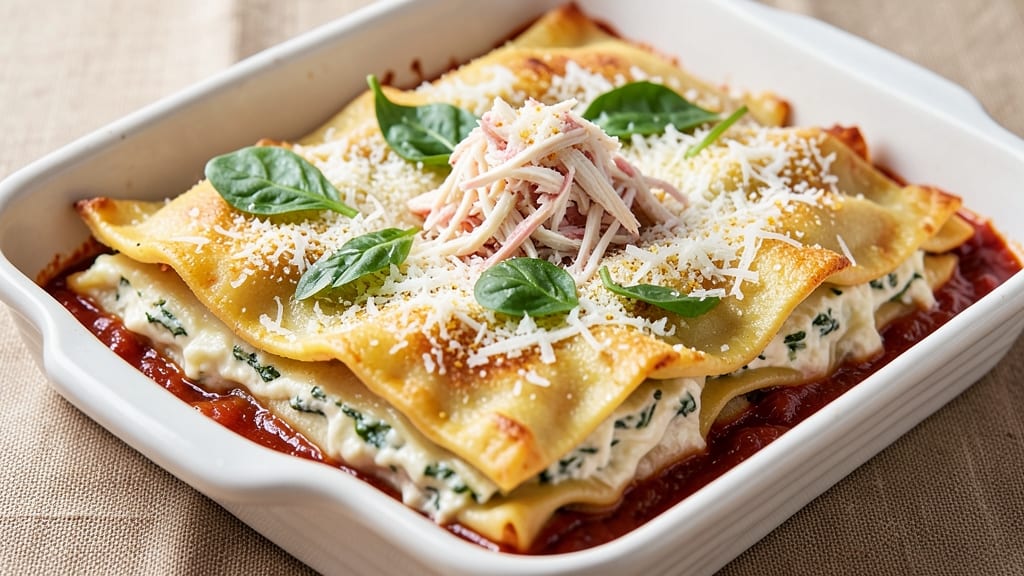 Maggiano's Chicken and Spinach Manicotti Copycat Recipe: Chef's Secret for Crispy Top, Melty Cheese Layers