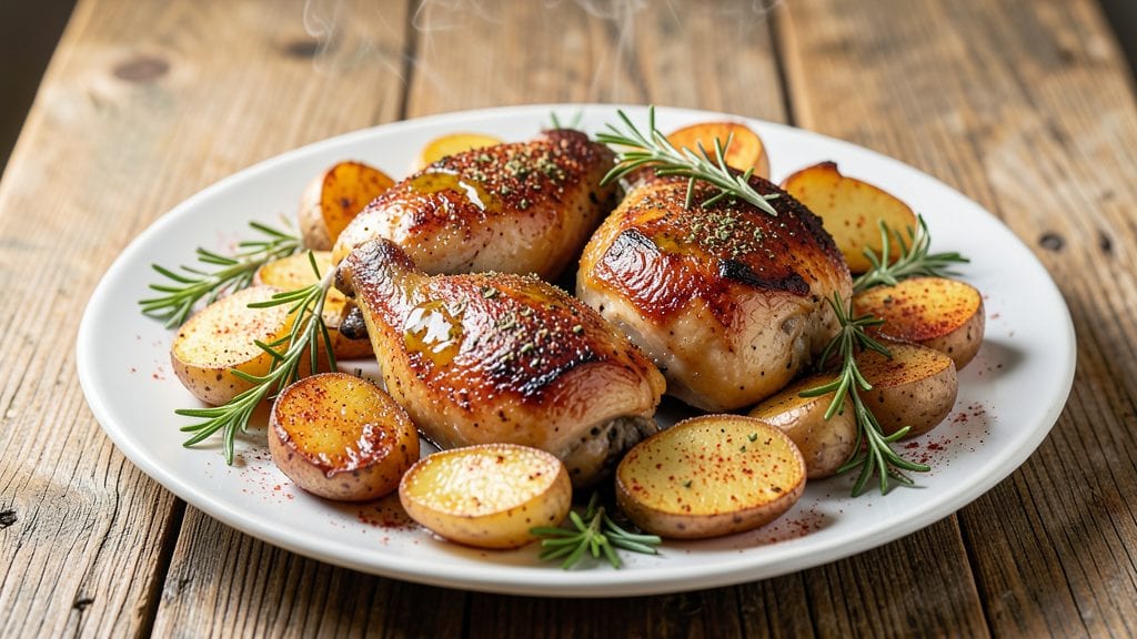 Mccormick Chicken and Potatoes Recipe: One-Pan Crispy-Skinned Comfort