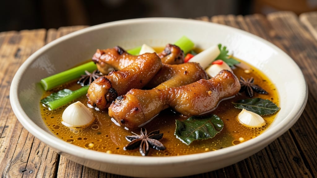 Pickled Chicken Feet Recipe: Celery Vinegar Crunch With Silky Tenderness
