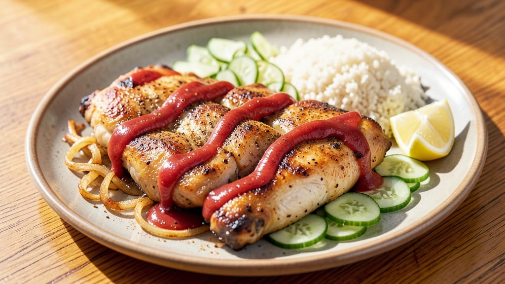 Trader Joe's Shawarma Chicken Thighs Recipe: Celery Vinegar Crunch Meets Smoky Yogurt Magic